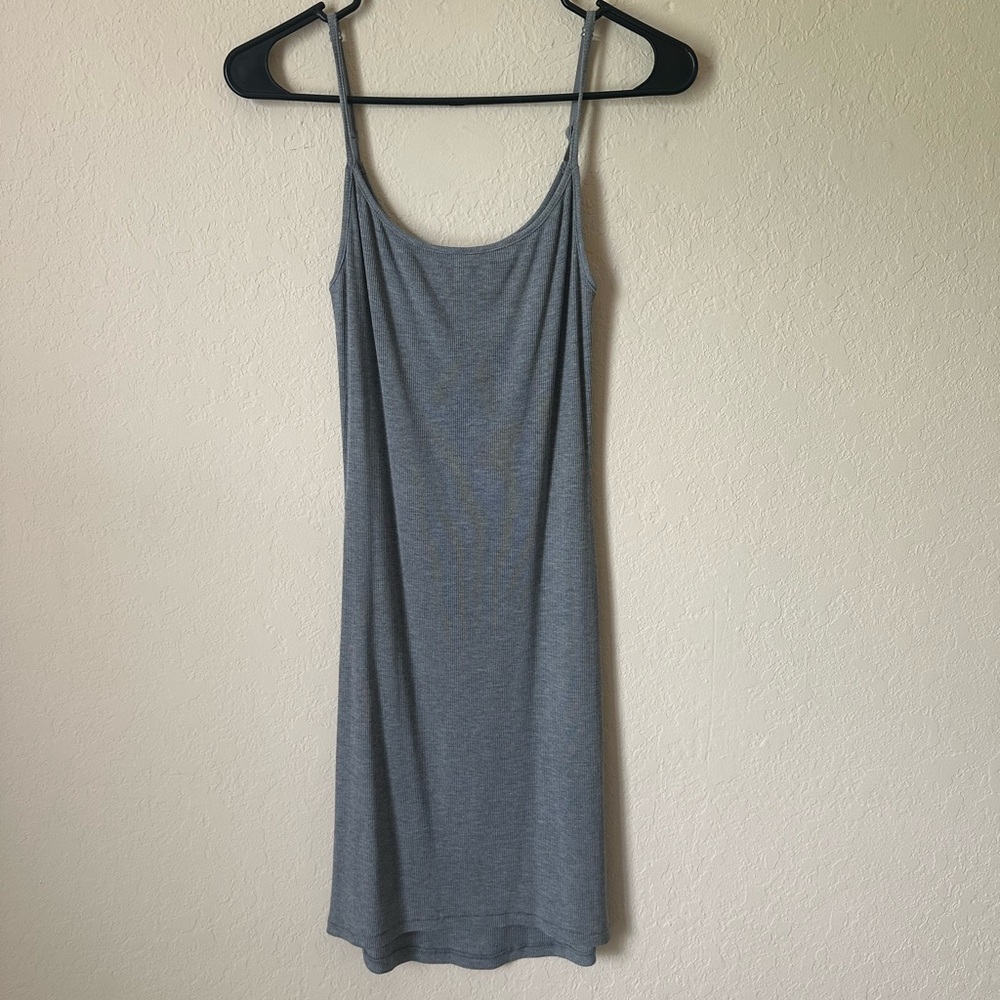 SKIMS Gray Slip Dress
